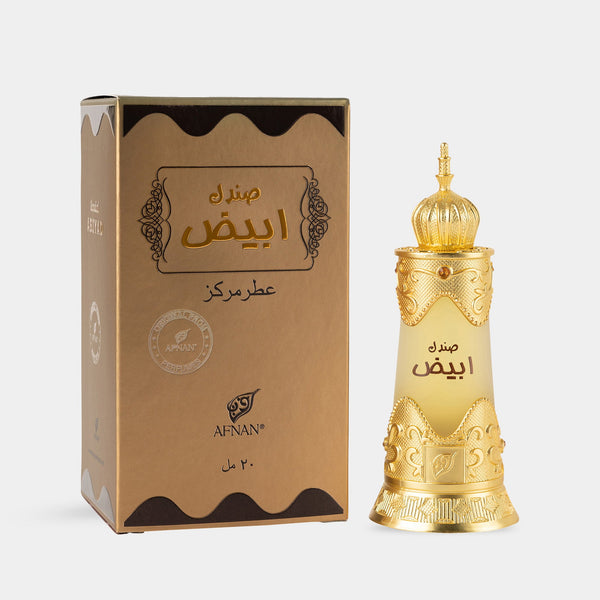 Afnan Sandal Abiyad Perfume Oil 20ml