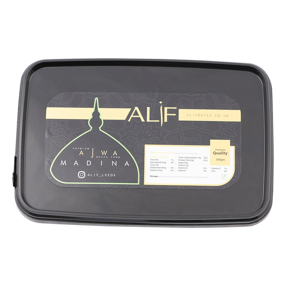 Alif Ajwa Al-Madinah Dates 500g