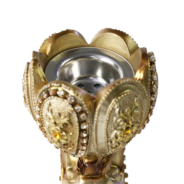 Incense Bukhoor Burner Gold Small (DL252)