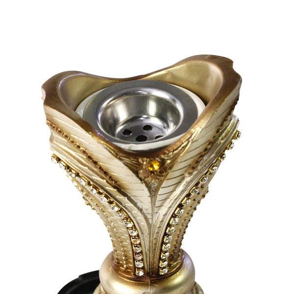 Incense Bukhoor Burner Gold Small (DL267)