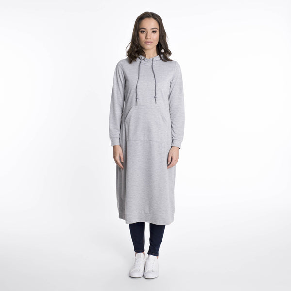 Hiba Midi Hoodie - Anaya Clothing
