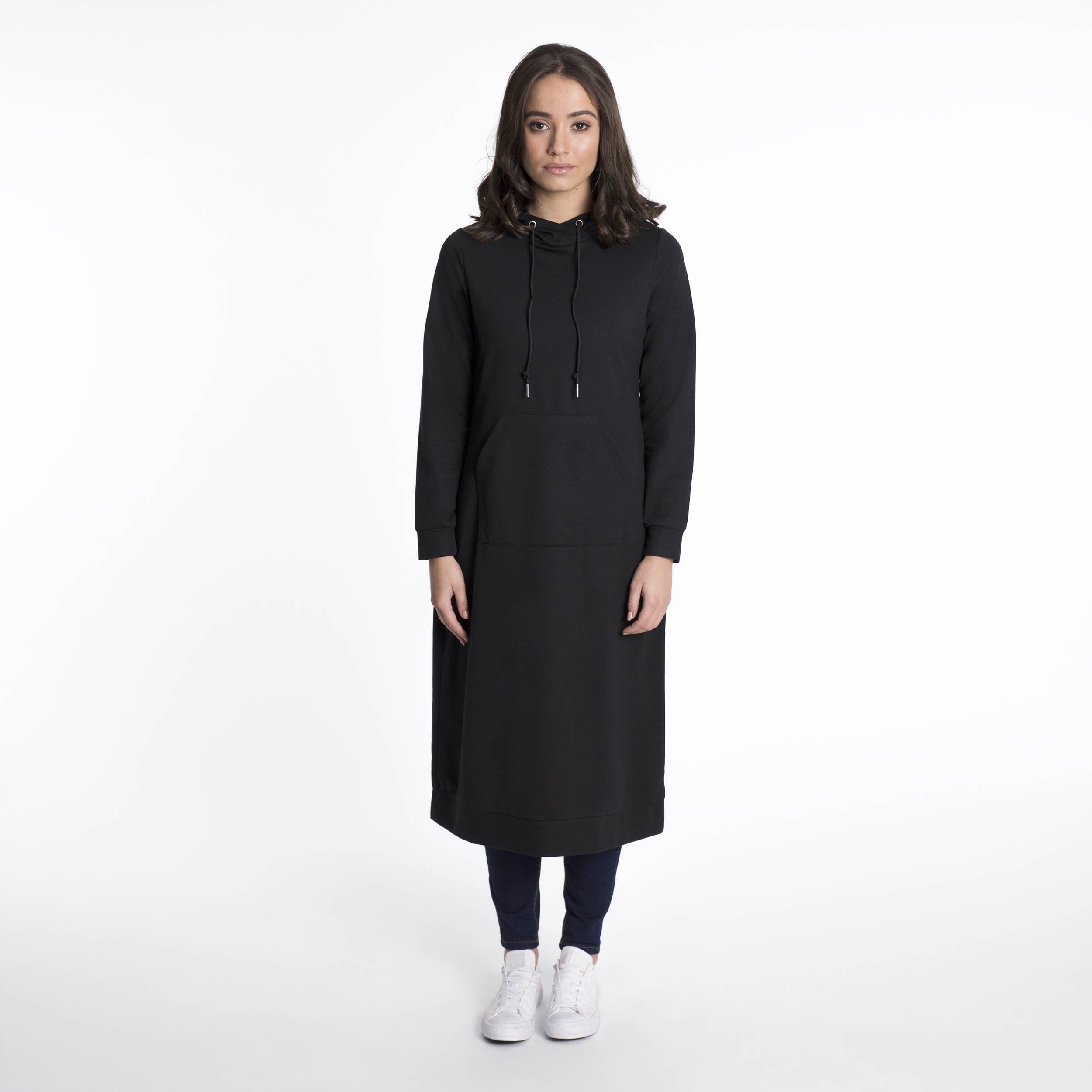 Hiba Midi Hoodie - Anaya Clothing