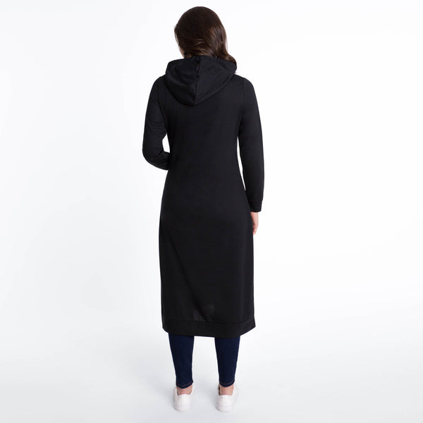 Hiba Midi Hoodie - Anaya Clothing