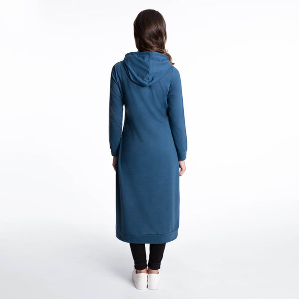 Hiba Midi Hoodie - Anaya Clothing