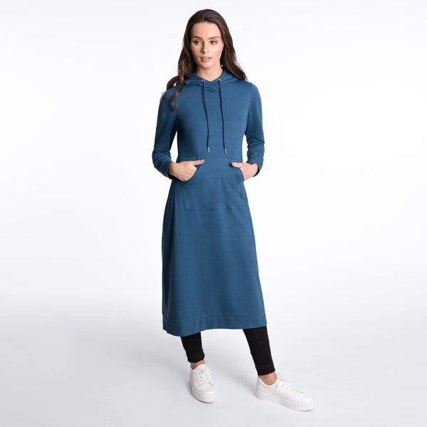 Hiba Midi Hoodie - Anaya Clothing