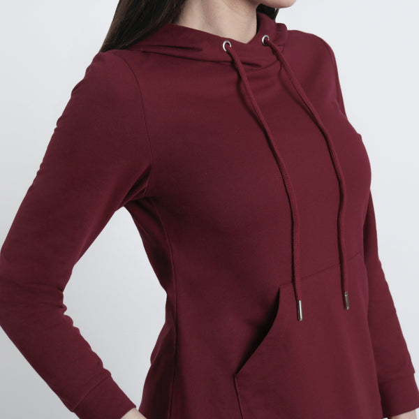 Hiba Midi Hoodie - Anaya Clothing