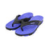BLUE/BLACK FLIP FLOPS