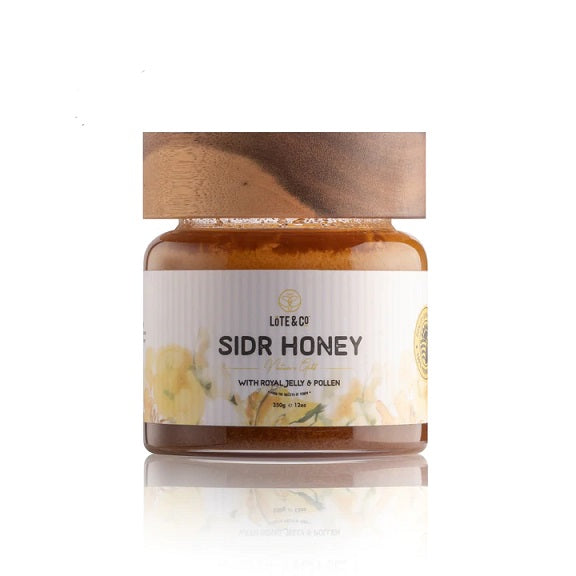 Sidr Honey with Royal Jelly & Pollen 350g