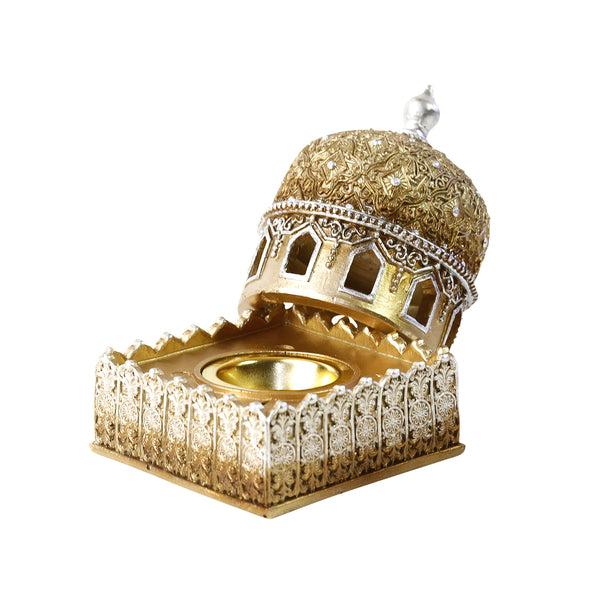 Mosque Dome style Incense Bukhoor Burner (TD80)