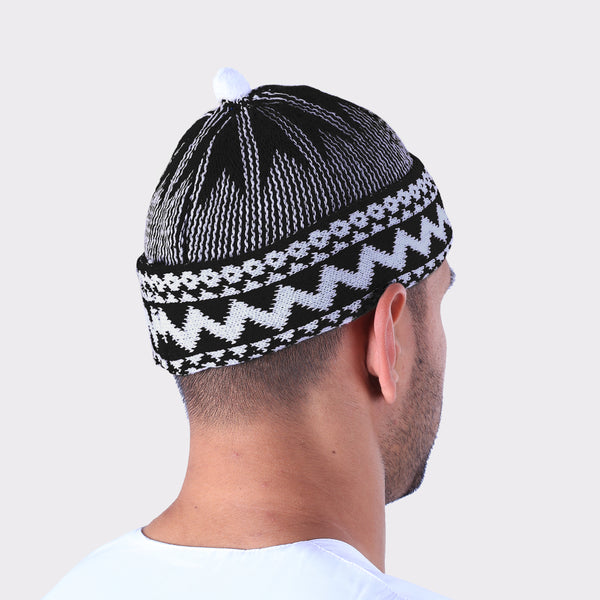 Haji Topi Woven Prayer Hat