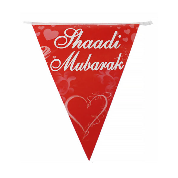 Shaadi Mubarak Bunting - 2.5m long