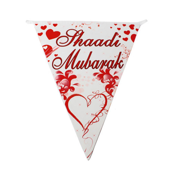 Shaadi Mubarak Bunting - 2.5m long