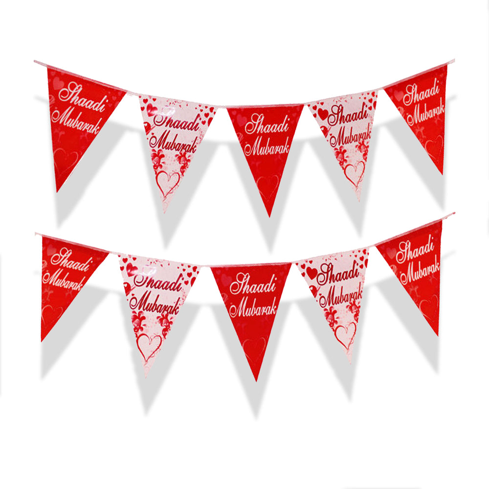 Shaadi Mubarak Bunting - 2.5m long