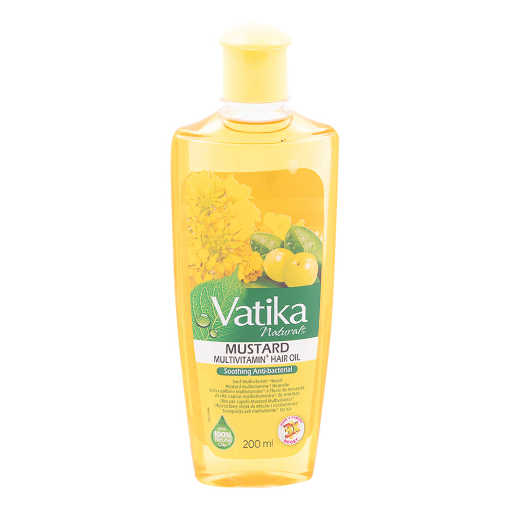 Vatika Mustard Hair Oil 200ml | Living Islam