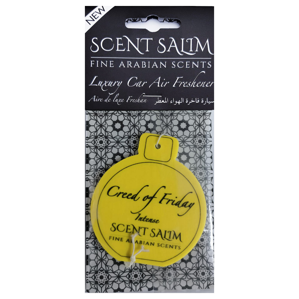 Creed of Friday Intense Car Air Freshener by Scent Salim
